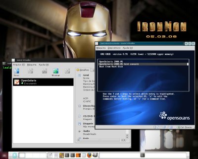 OpenSolaris 2008.05 installation
